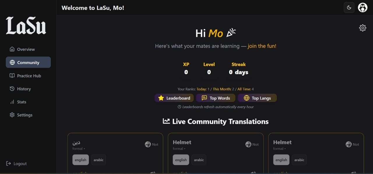 LaSu - AI Language Support - 4